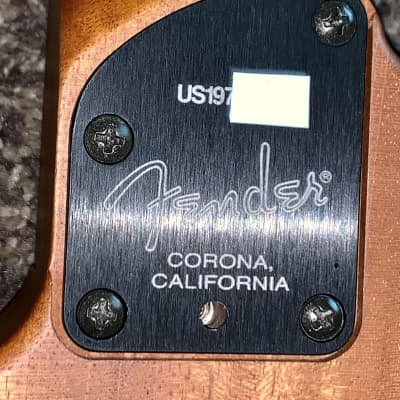 2019 Fender American  Telecaster  ACOUSTASONIC  guitar. Made in the usa image 6