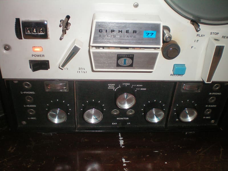 Cipher 77 reel to reel tape recorder/player
