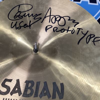 Sabian Carmine Appice's 16" Prototype Signature Crash Cymbal A (#10) image 3