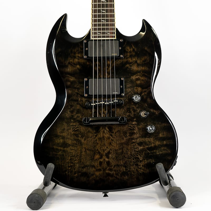 ギター Epiphone PROPHECY SG CUSTOM GX Epiphone SG Prophecy Custom GX Electric Guitar with Dirty