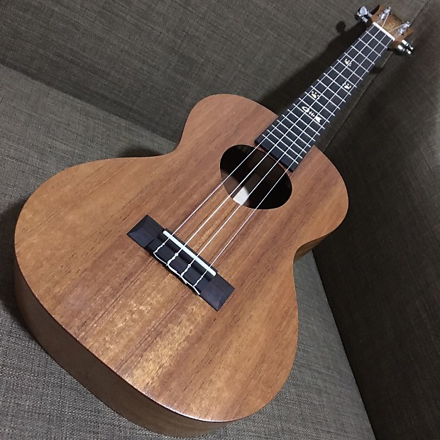 Nices Adela Meow Tenor Ukulele Solid Top Mahogany Laminate Mahogany Body