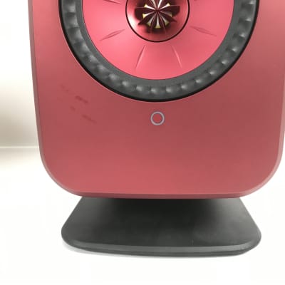 KEF LSX Wireless Speaker Music System (Pair) Red image 4