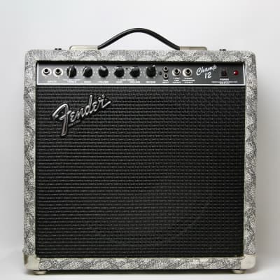 1990s Fender Champ 12 Snake-Skin | Reverb