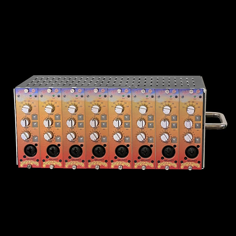FIX Audio Designs  BUCKET - 8 slot 500 series rack for 500 series modules. image 1