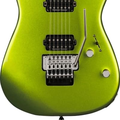 Charvel Pro-Mod San Dimas Style 1 HH FR E Electric Guitar, Lime Green Metallic image 1