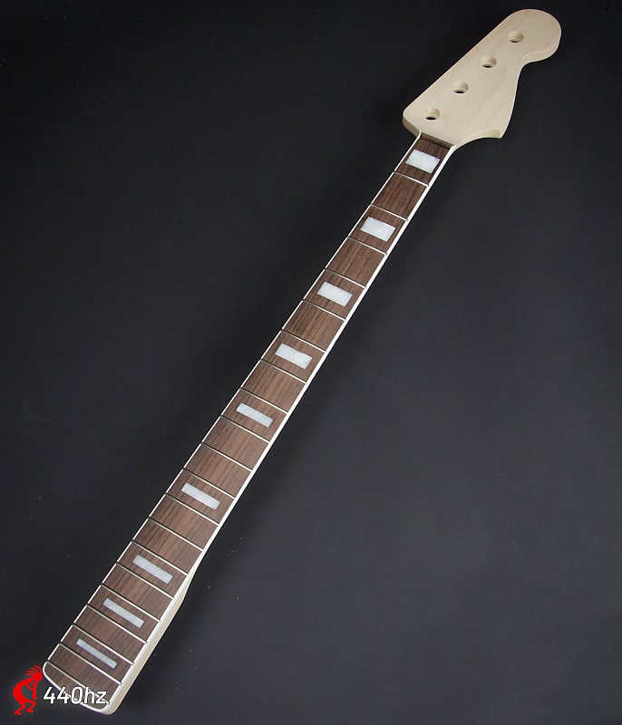 JRF Bound and Block replacement Jazz Bass Neck Unfinished Reverb