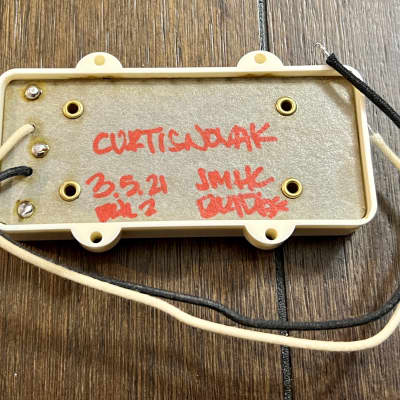 Curtis Novak JMHC Bridge Jazzmaster Gold Foil Hum Canceling Pickup image 2