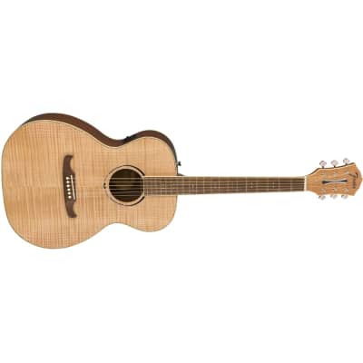 Fender FA-235E Concert Acoustic Guitar, Walnut Fingerboard, Natural, 0971252021 image 3
