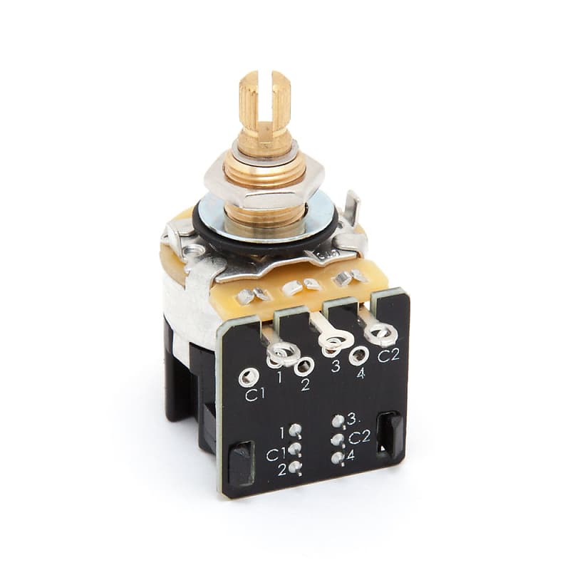 CTS 500K Push/Pull Audio Taper Guitar Pot/Potentiometer Reverb