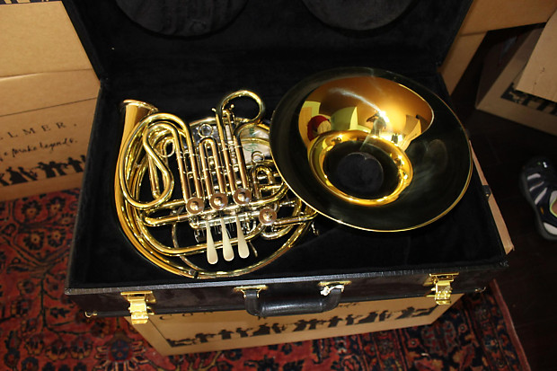 Holton H280 Professional Split Bell Double French Horn YELLOW BRASS
