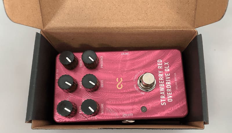 One Control Strawberry Red 4K Overdrive Pedal image 1