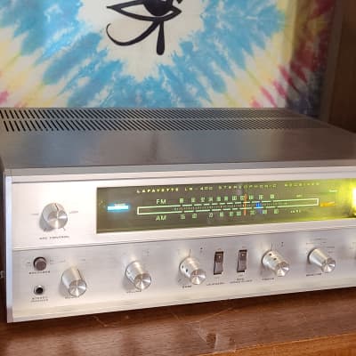 Fully Restored Lafayette LR-400 Stereo AM/FM/MPX All Tube Receiver & Matching Lafayette Speakers! image 6