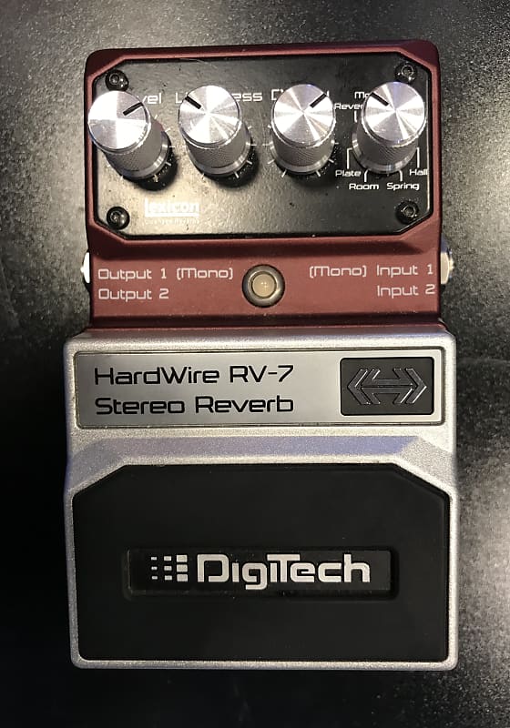 DigiTech Hardwire RV-7 Stereo Reverb