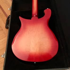 Rickenbacker 456-12 convertible 6/12 string electric guitar original vintage OHSC 1967 Fireglo image 12