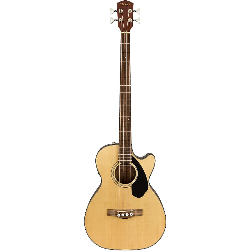 Fender CB-60SCE Acoustic Bass, Natural image 1