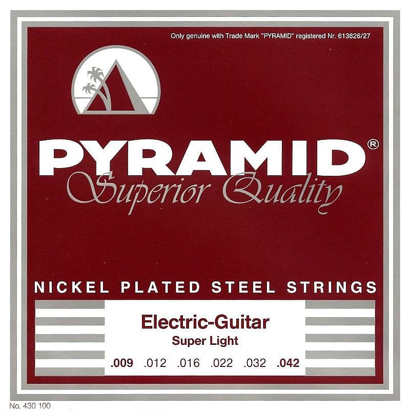 Cuerdas Eléctrica Pyramid Nickel Plated Steel 09-42 image 1