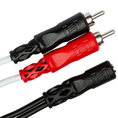 Hosa Y Cable 3.5MM TRSF - RCA image 1
