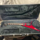 Jackson RR3 RR-3 Randy Rhoads Flying V Guitar with Case MIJ Japan 1998 Crimson Red Swirl