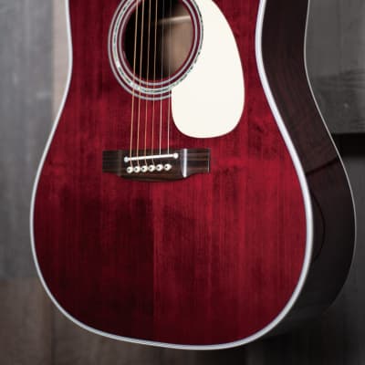 Takamine JJ325SRC JOHN JORGENSON Electric Acoustic Guitar in Gloss Red Satin image 2