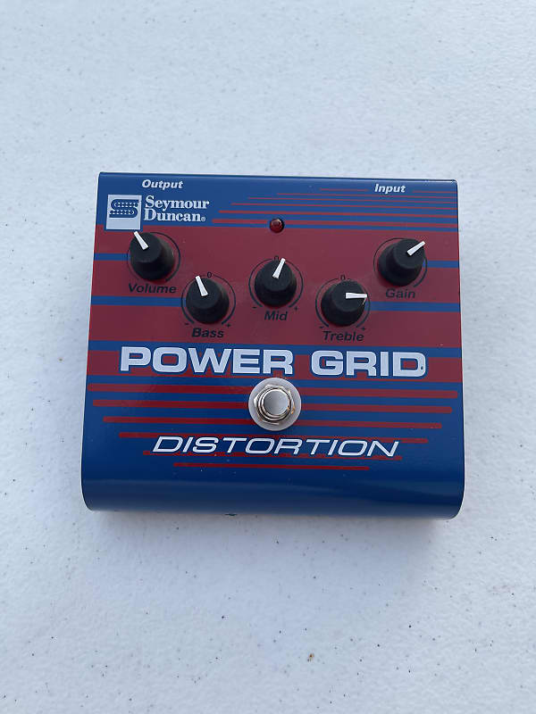Seymour Duncan SFX-08 Power Grid Distortion Rare Guitar Effect Pedal image 1