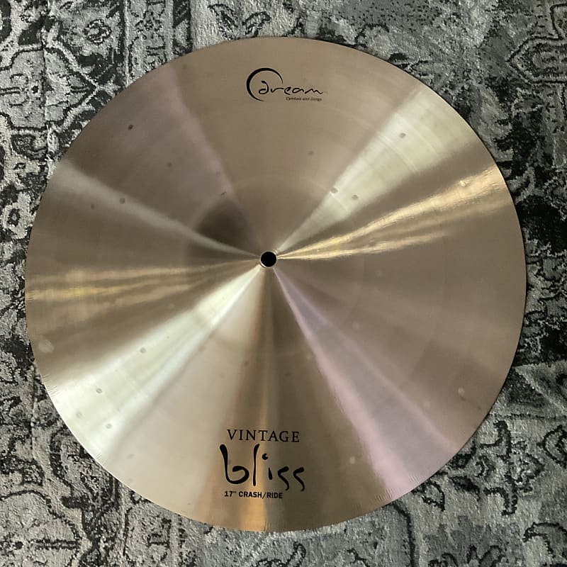 Dream Cymbals Vintage Bliss 17” Crash / Ride Cymbal image 1