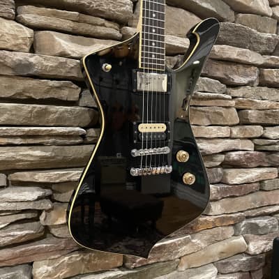 Ibanez Iceman IC-300 Modified - Black w/HSC image 2
