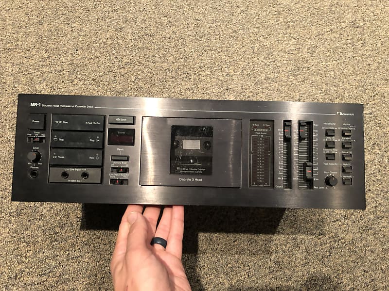 Nakamichi MR1 Cassette Deck Black Reverb