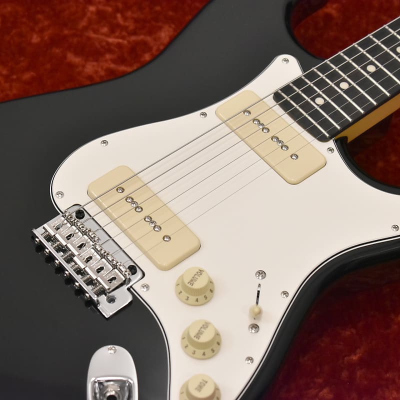 フジゲン NST12RAL P90ストラト FGN NST12RAL -Black- 2021 [FUJIGEN