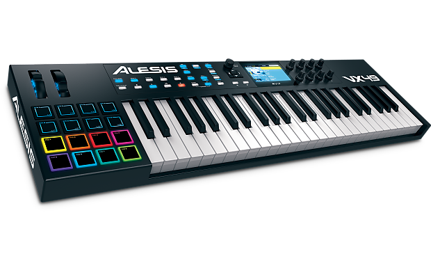 Alesis 49 key midi keyboard deals