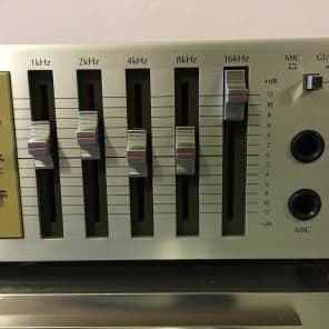 Sansui RG-7 Vintage Graphic Equalizer Reverb Amp Audiophile HiFi Antique Reverberation Amplifier image 4