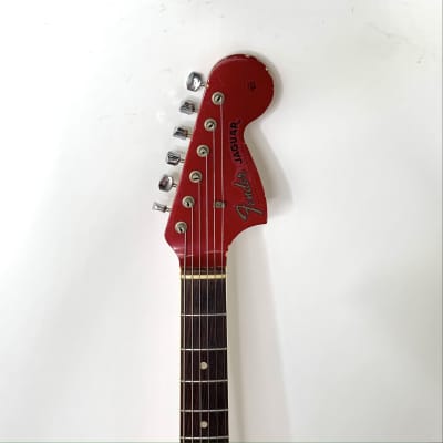 Fender Jaguar 1966 - Candy Apple Red Matched Headstock image 10
