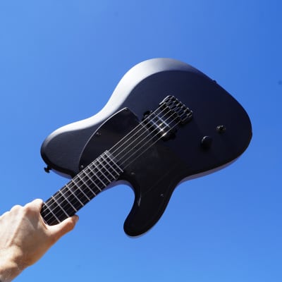 Schecter DIAMOND SERIES PT Black Ops Satin Black Open Pore Left Handed 6-String Electric Guitar (2024) for sale