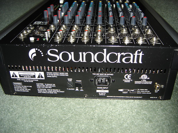Soundcraft Spirit M4 Black / Silver | Reverb