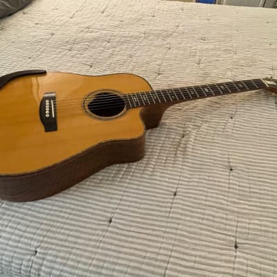 2002 Garcia Walnut Dreadnought Acoustic Electric Guitar #19 for sale