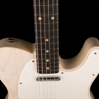 Fender Custom Shop Limited Edition 1959 Telecaster Journeyman Relic Aged White Blonde With Case image 3