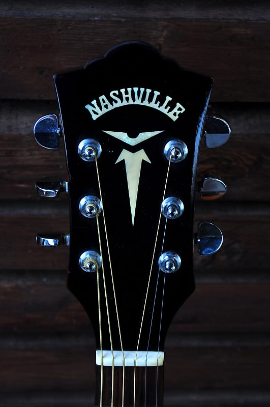 Nashville N44D 1979 Made In Japan very rare acoustic guitar | Reverb