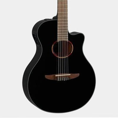 Yamaha NTX1 Classical Acoustic Guitar Black for sale
