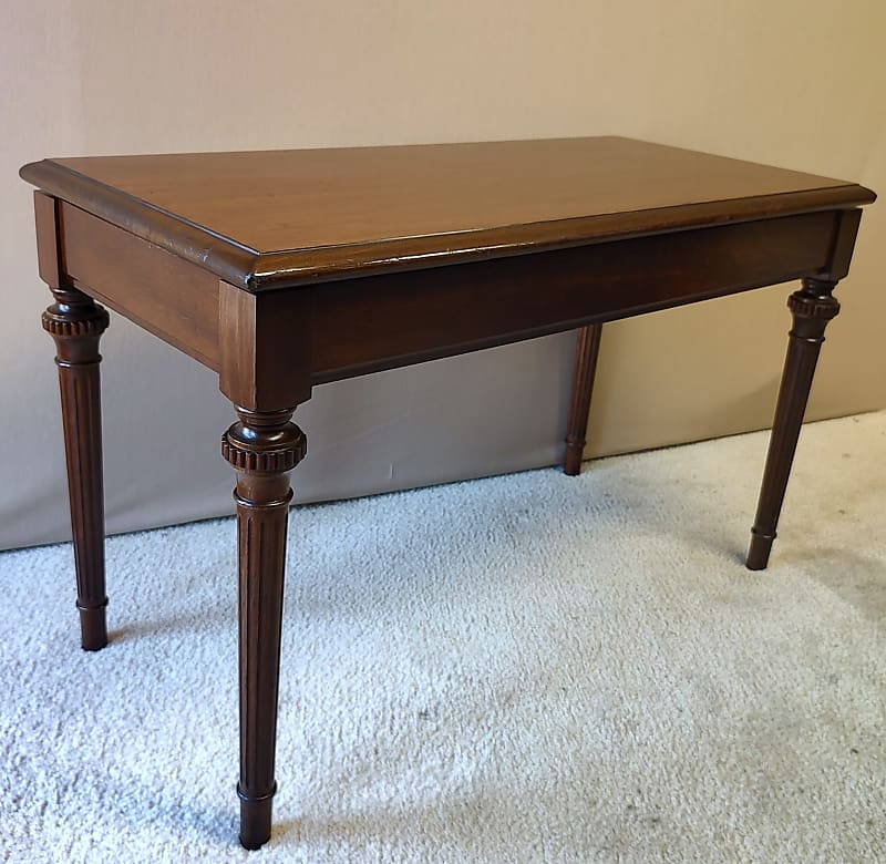Used Piano Bench Mahogany Reverb