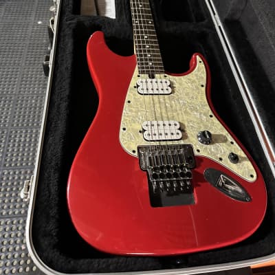 Floyd Rose Discovery DST - Red - Rare guitar with HARD CASE for sale