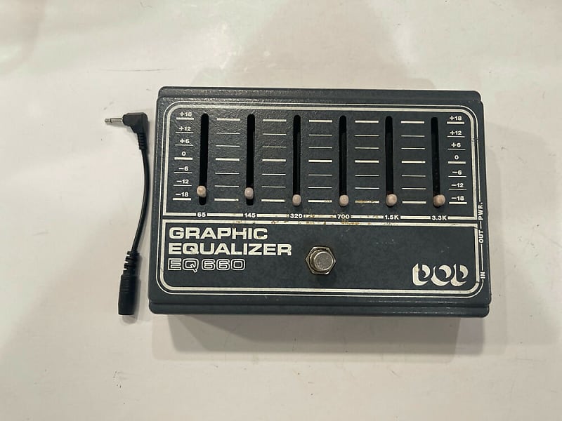 DOD Digitech 660 Graphic Equalizer 6-Band EQ Rare Vintage Guitar Effect  Pedal