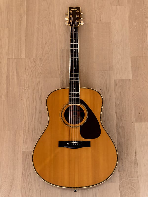 1980 Yamaha L-15 Vintage Dreadnought Acoustic Guitar Terry | Reverb