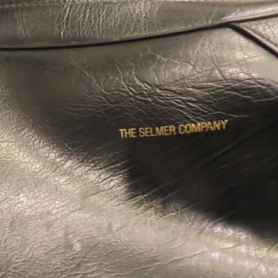 SELMER ALTO SAXOPHONE CASE CLEAN & EXCELLENT WITH KEYS+ LEATHER  COVER, image 4