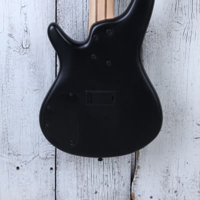 Ibanez K5 Fieldy Signature 5 String Electric Bass Guitar Black Flat Finish image 7