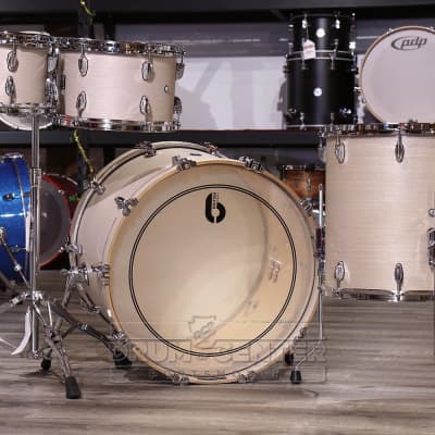 British Drum Company Legend Fusion 4pc Drum Set Whitechapel image 2