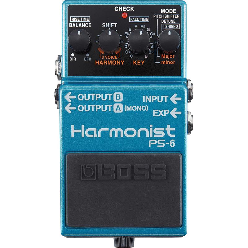 PS-6 Harmonist, Power Stock, and Tremolo TR-2 Guitar Pedals