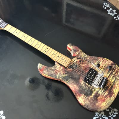 Peavey Tracer with one of a kind paint job and upgrades galore image 11