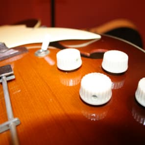 Kay 6970 Swingmaster Archtop Electric Jazz Guitar 1960's Sunburst image 12