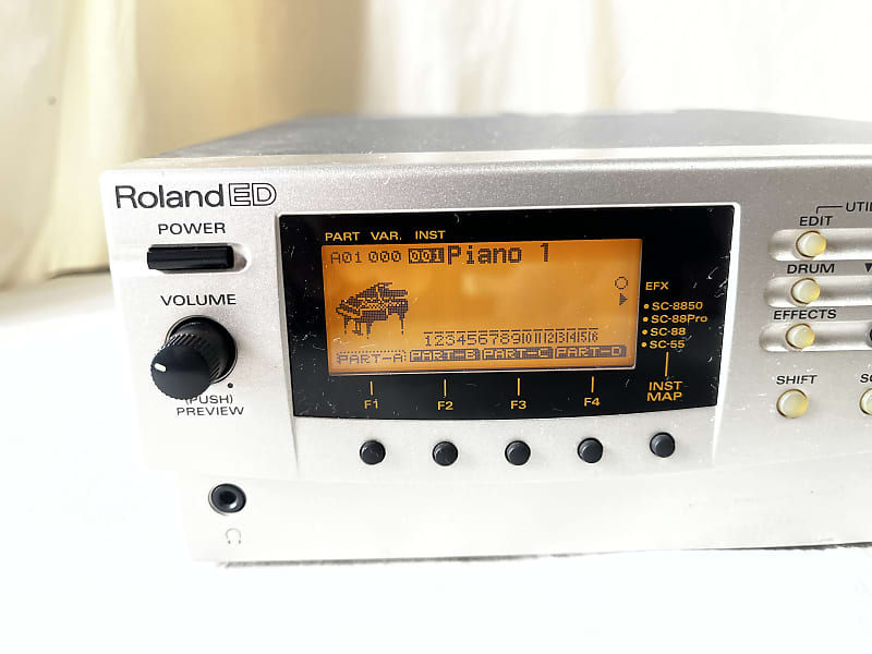 Roland SC-8850 SC8850 SOUND Canvas General MIDI sound