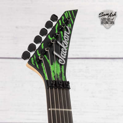 Jackson Pro Series Dinky DK2 Ash Electric Guitar (Green Glow) image 5