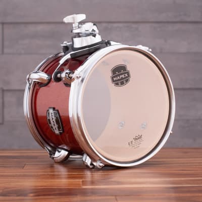 MAPEX MARS BIRCH 8 X 7 ADD ON TOM PACK WITH TH800 CLAMP, BLOOD ORANGE SPARKLE image 3
